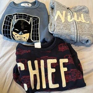 3 Gap sweatshirts size 2 T